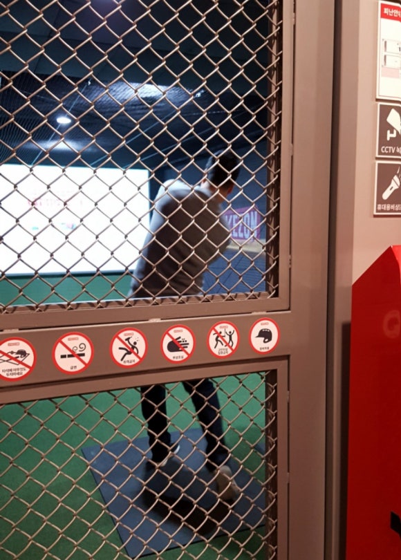야구，사격장실내 이미지