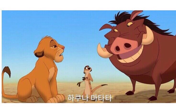 하쿠나마타타 이미지
