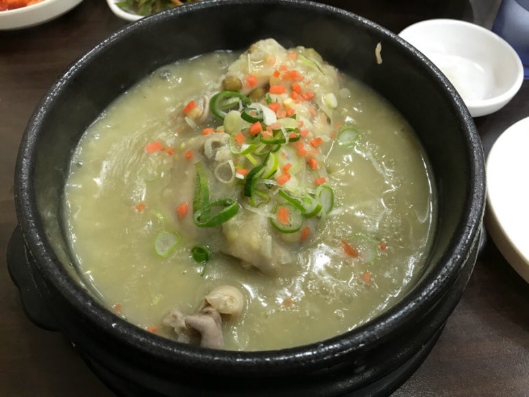 벌집녹두삼계탕 이미지