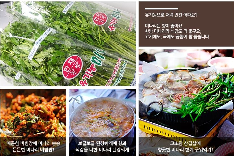 한재미나리영농조합법인 이미지