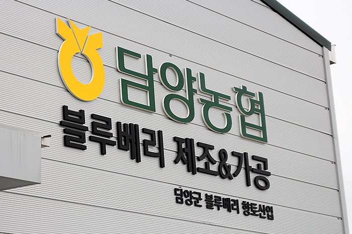 담양농협 블루베리가공공장 이미지