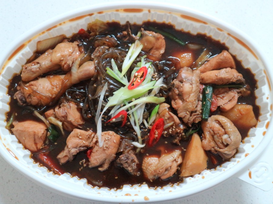 배달의민족 '광주특별시'에서 찜닭 한마리 맛있게 냠냠 : 네이버 블로그
