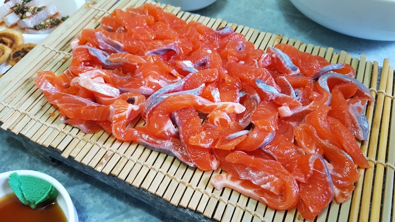 명수산송어횟집 이미지