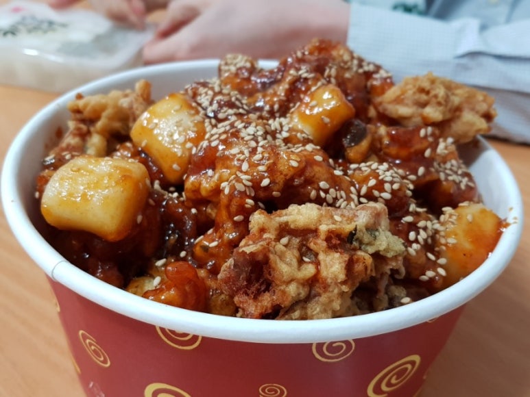 깻잎닭강정 이미지