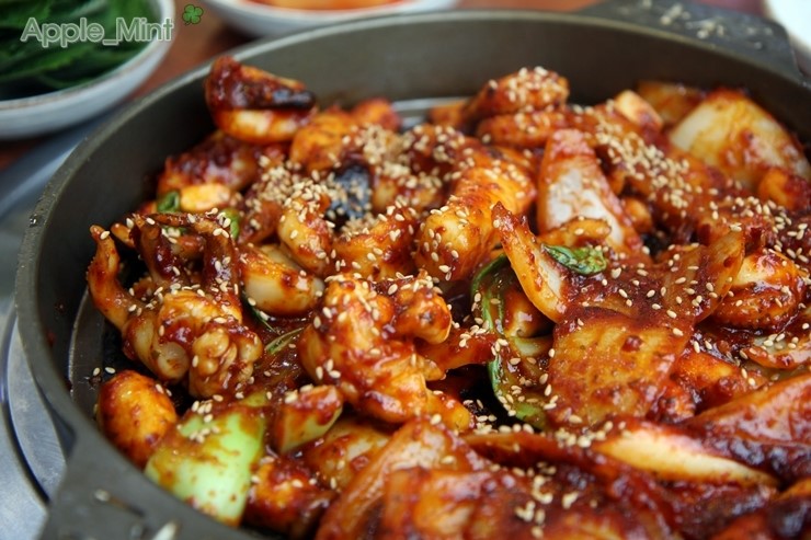 청계산 등산코스 매콤한 조가네갑오징어 성남 맛집 추천해요 - 성남 지역 추천맛집 조가네갑오징어 후기