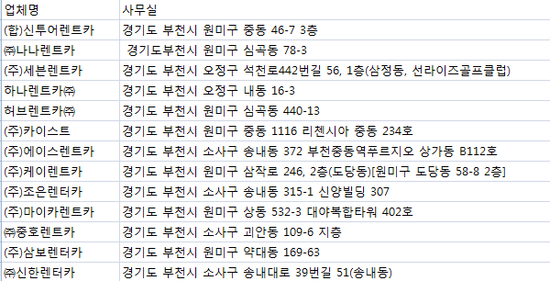 중호렌트카 이미지