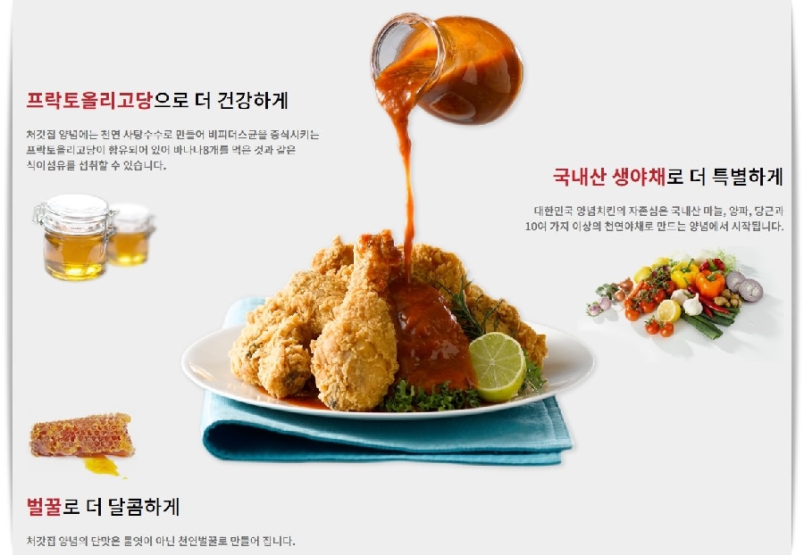 처갓집양념치킨 이미지