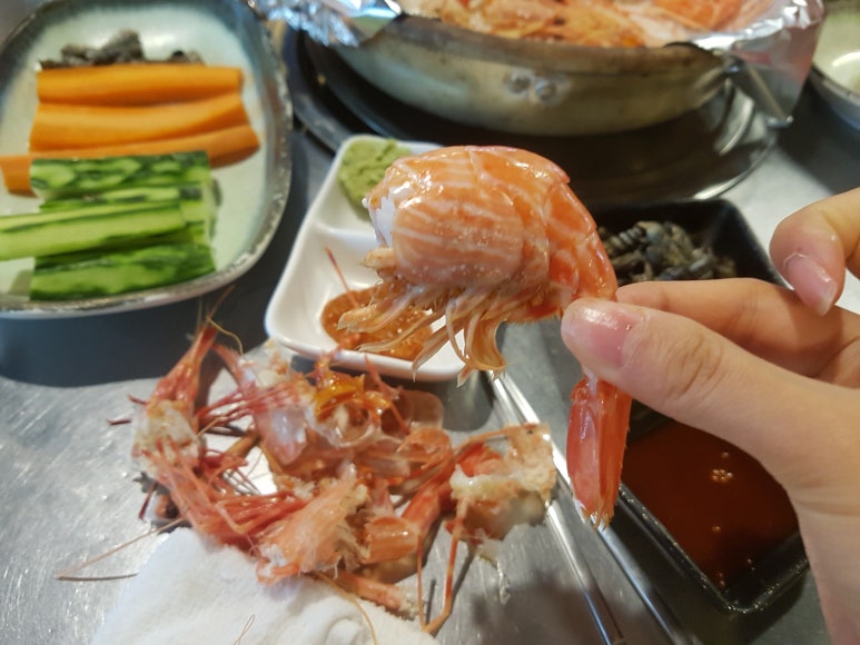 황금새우 이미지