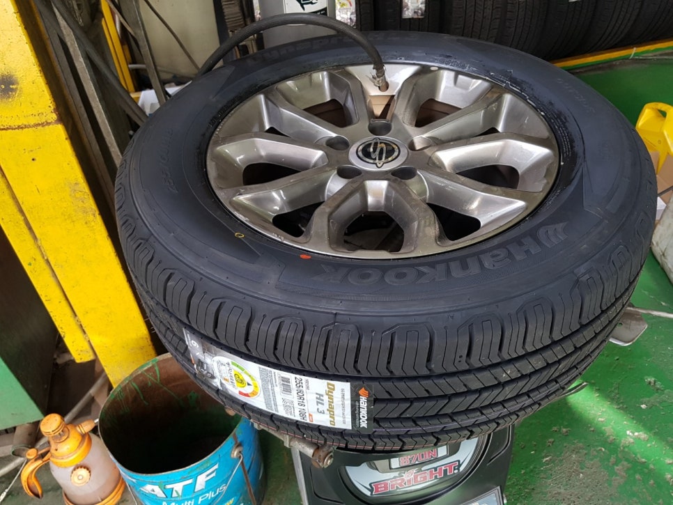 [대구동구타이어싼곳] 한국타이어 다이나프로(dynapro) HL3 255/60/18 장착후기!!! 대구다이나프로싼곳 대구한국 ...