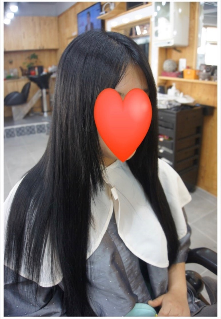 온붙임머리 이미지
