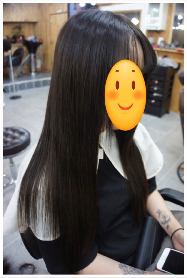 온붙임머리 이미지