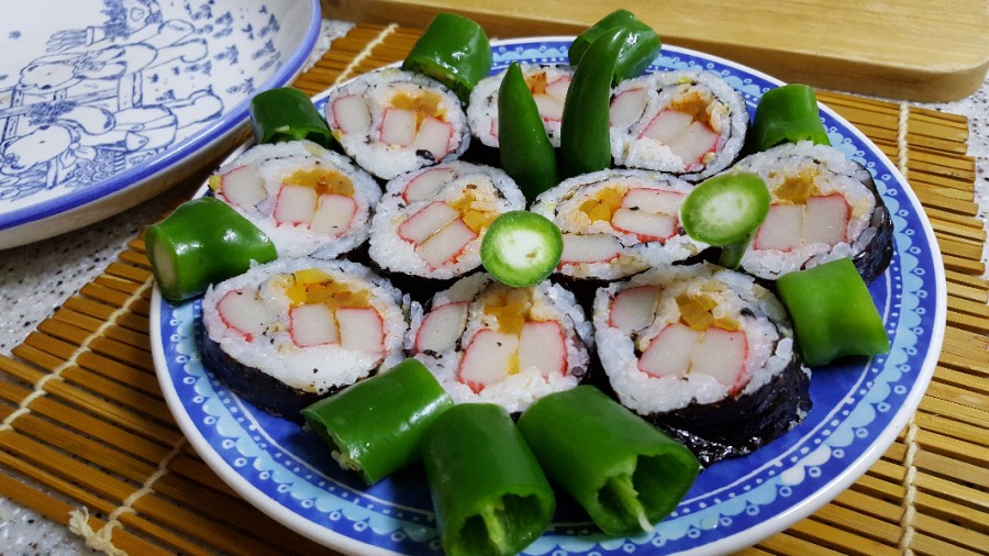 초록김밥 이미지