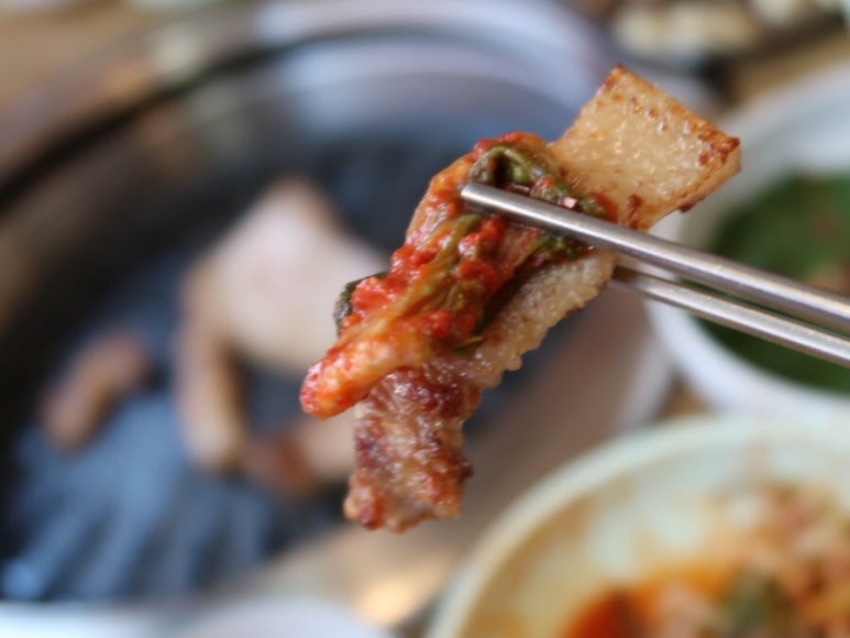 횡성한우, 생삼겹살 이미지