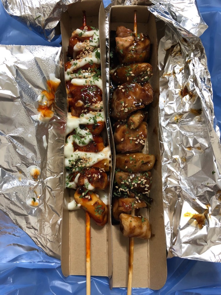바베큐왕꼬치 이미지