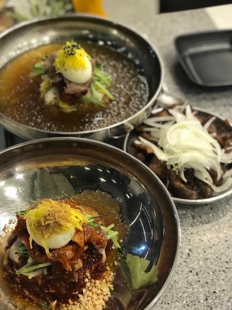 황남밀면 이미지