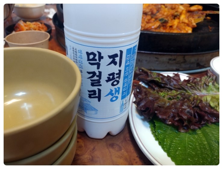 우성 막걸리 이미지