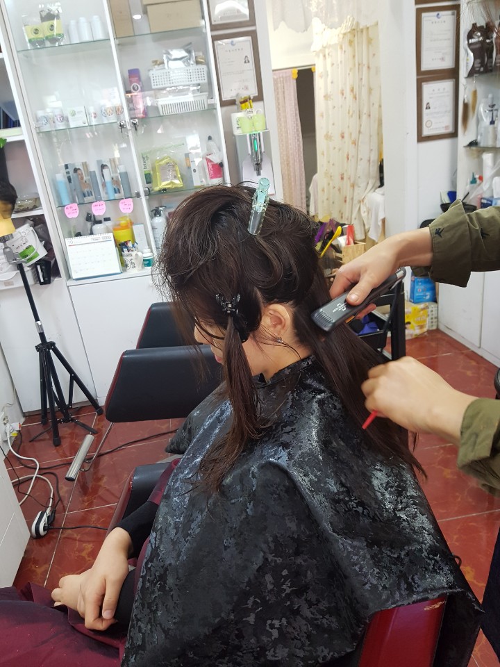 기분좋은날천연머리염색 이미지