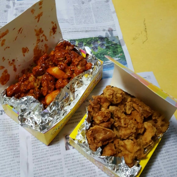 흥부네 닭강정 이미지
