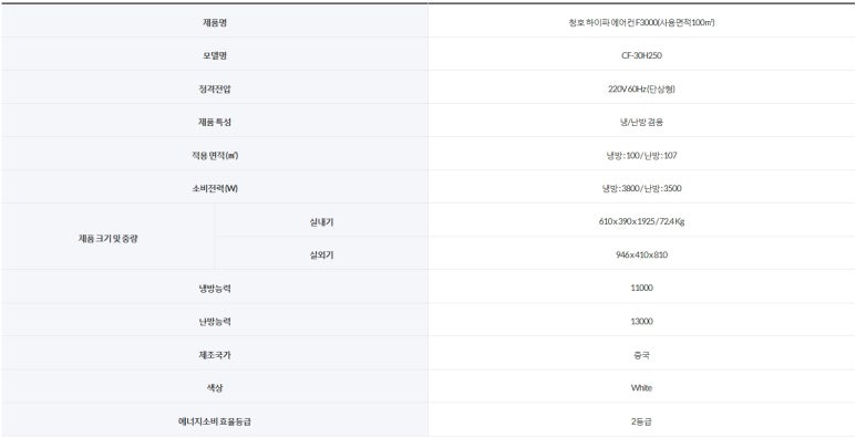 청호에어컨 이미지
