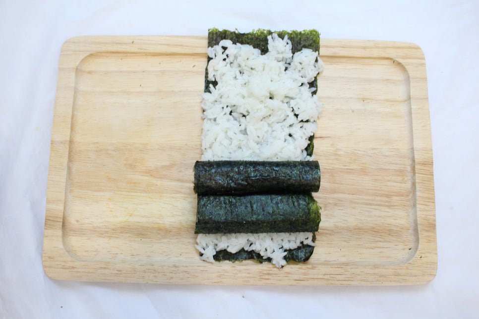 달팽이김밥 이미지