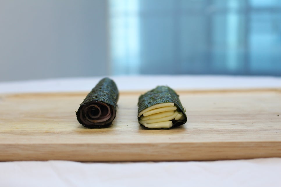 달팽이김밥 이미지