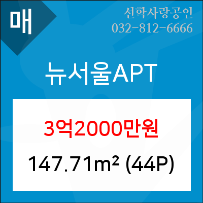 뉴서울APT앞 이미지