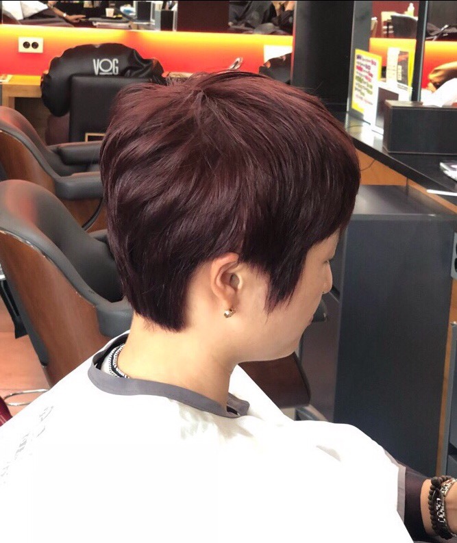 준아 헤어 이미지