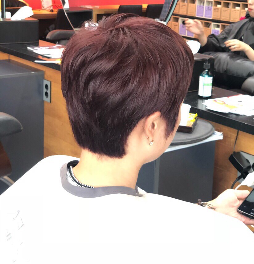 준아 헤어 이미지