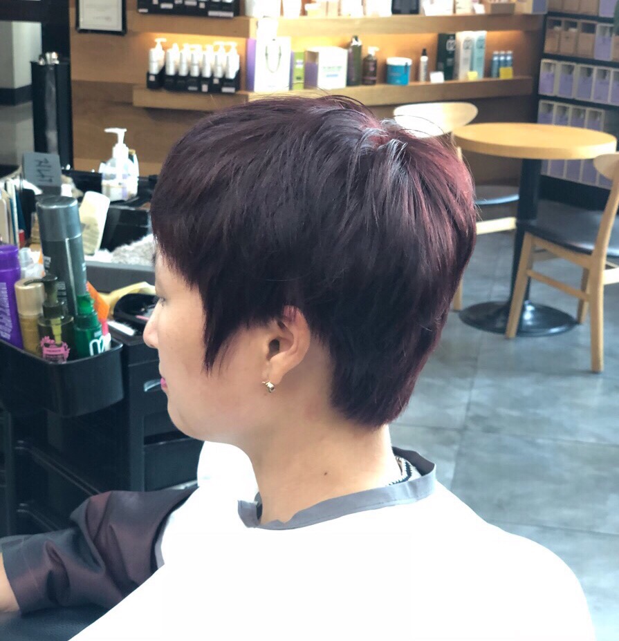 준아 헤어 이미지