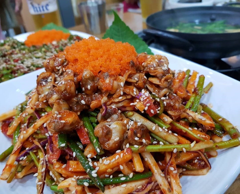 청정잔치국수 이미지