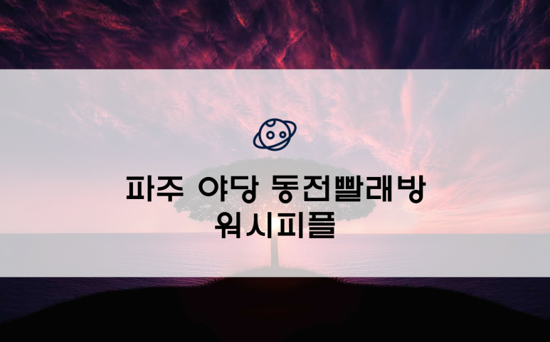 워시피플셀프빨래방파주 이미지