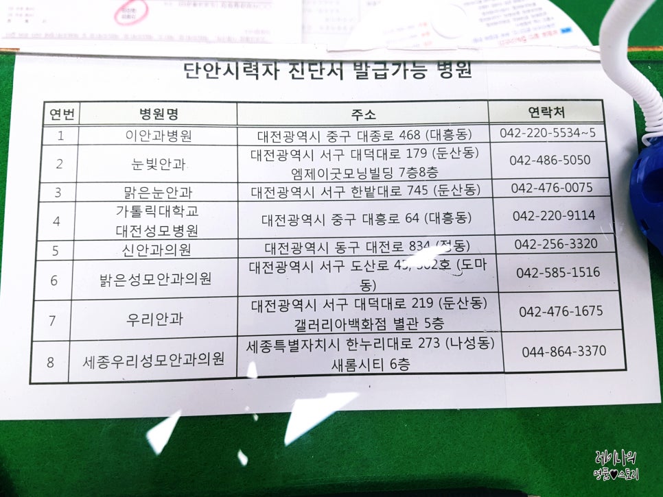 세종이안과의원 이미지