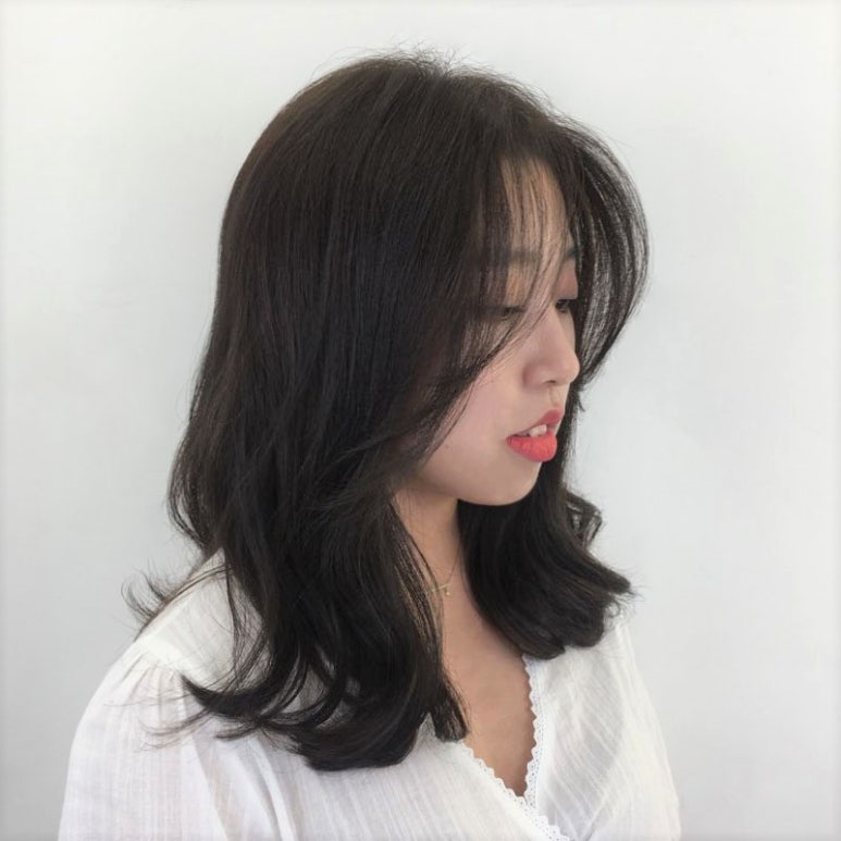수빈헤어라인 이미지