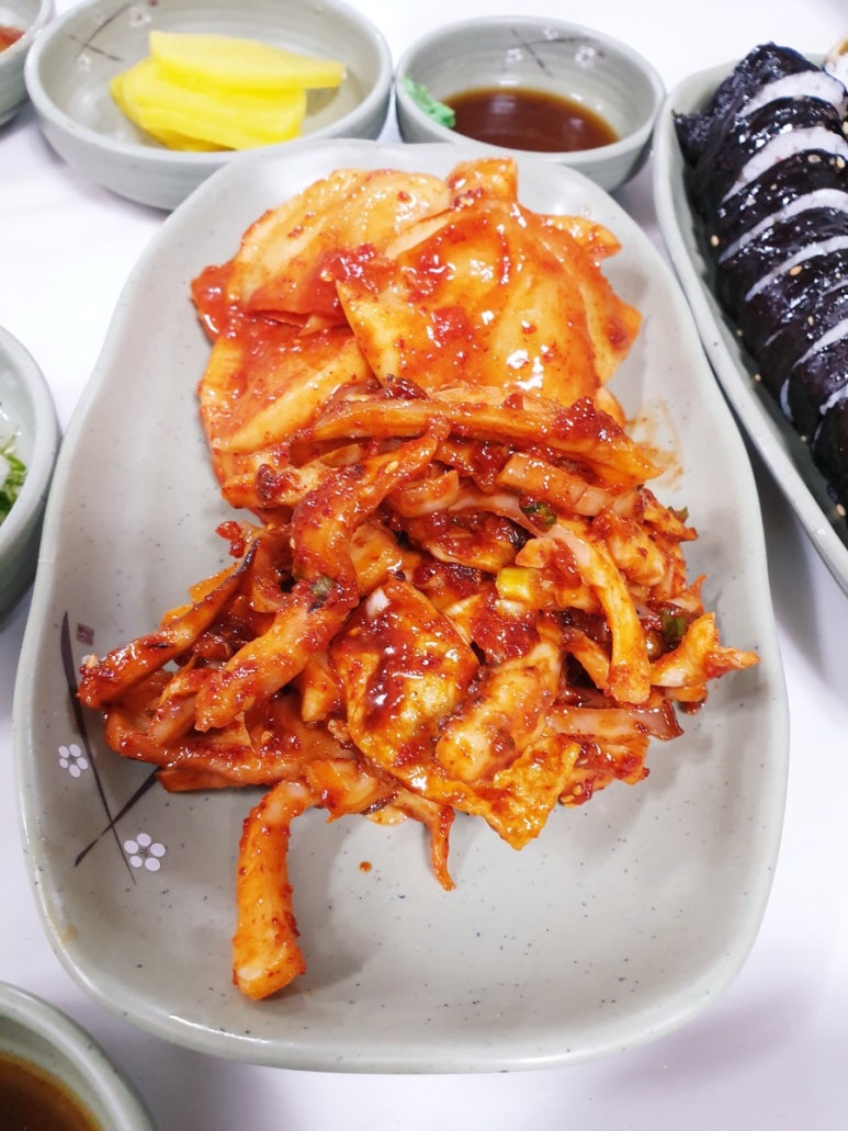 충무김밥 이미지