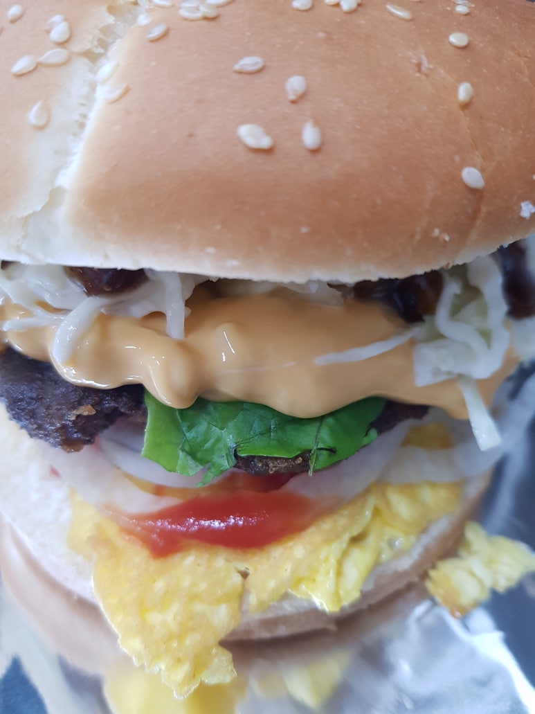 맛깡패버거 이미지
