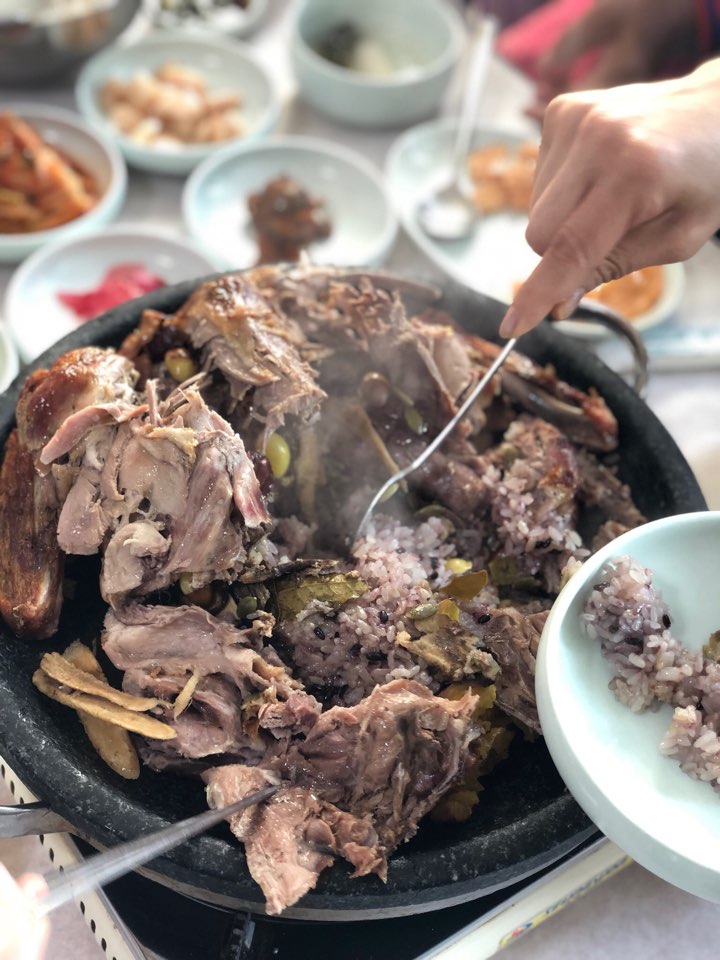 천지황토오리진흙구이 이미지