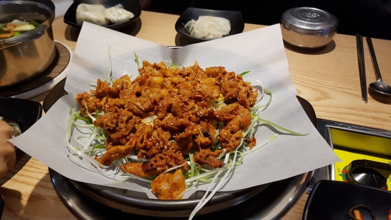 화덕초대파불고기 이미지