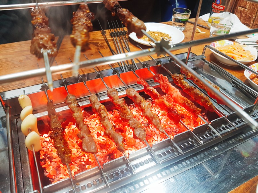 황소양꼬치 이미지