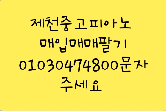 삼익피아노제천 이미지