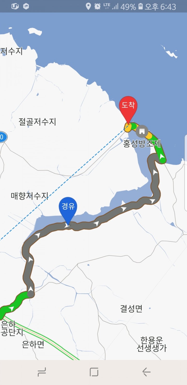 해청원굴수산 이미지