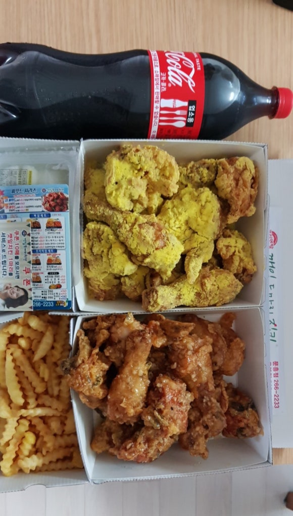 코리엔탈깻잎두마리칩킨 이미지