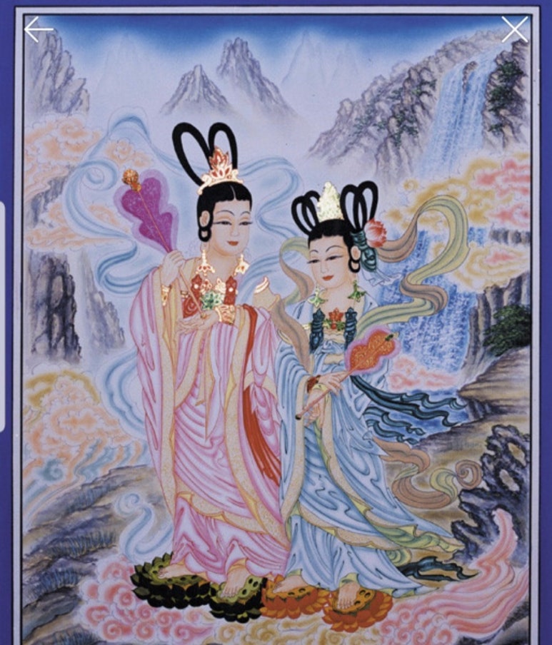팔선녀 이미지