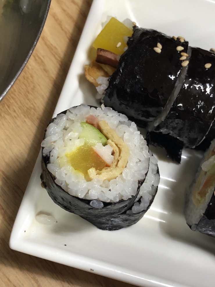 우리국수 엄마김밥 이미지