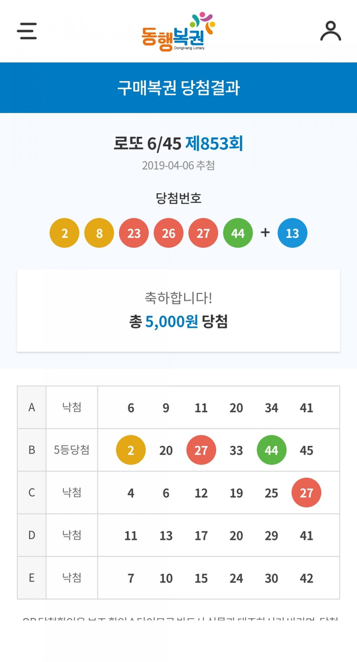 로또커피 이미지