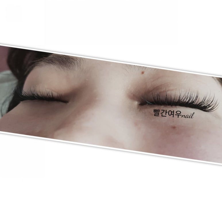 빨간여우속눈썹 이미지