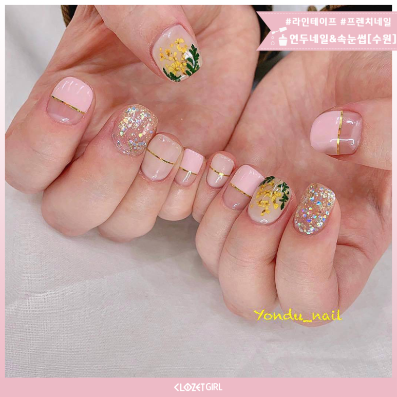 생화네일 이미지