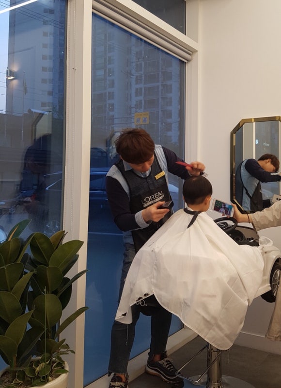 깍쟁이 미용실 이미지