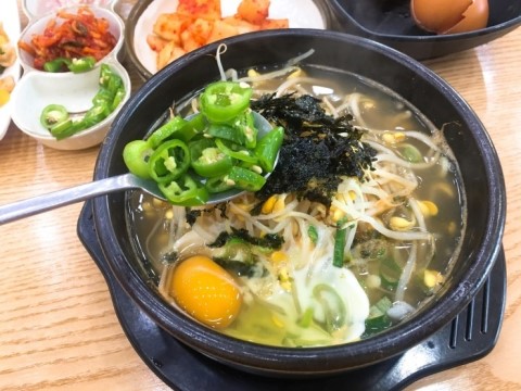 전주콩나물국밥 이미지