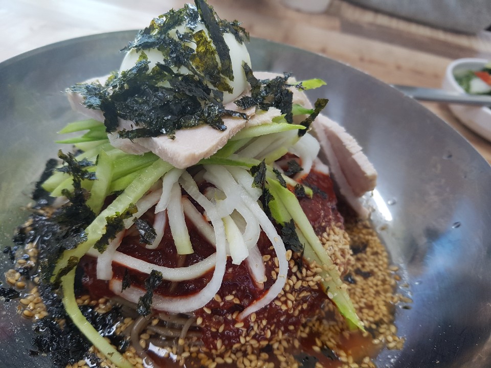 까치가야밀면 이미지