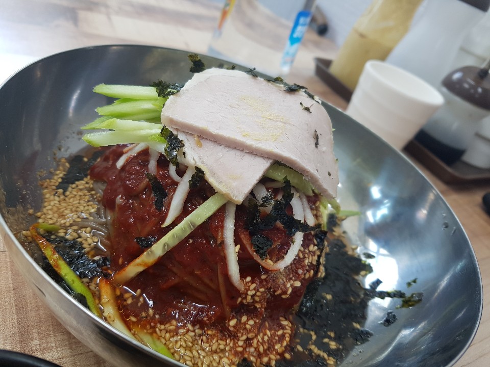 까치가야밀면 이미지